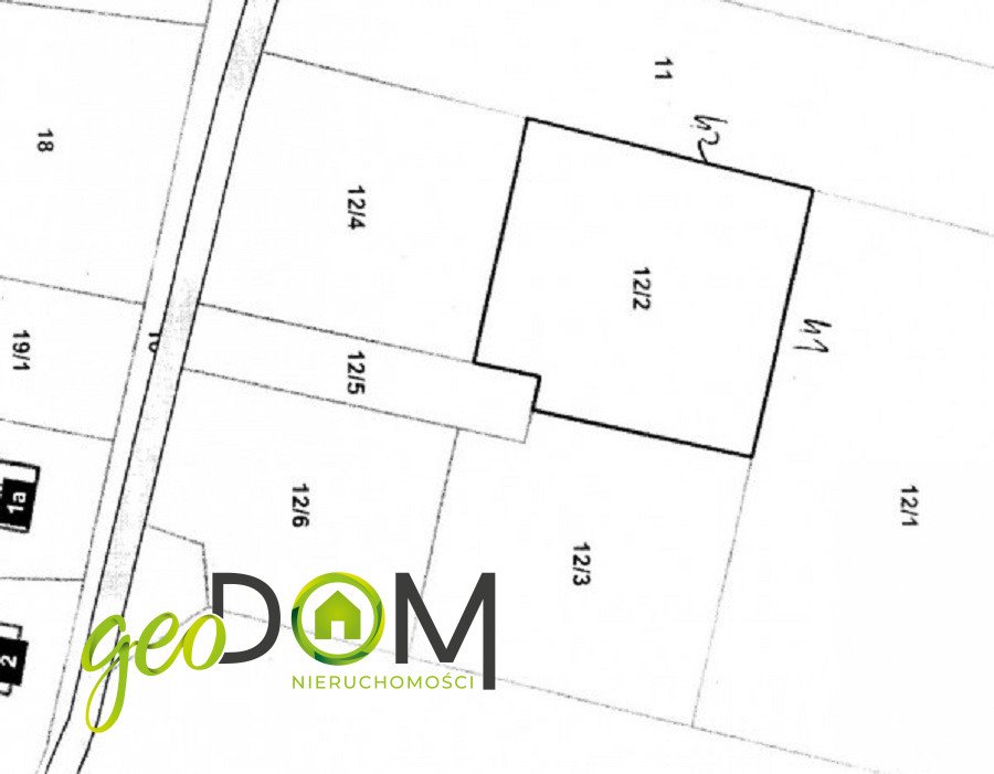 Działka budowlana 1734 m² w Podgórzu, media w drodze Chełm, Podgórze  1 734m2 Foto 1