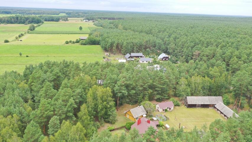 Urokliwy dom 62 m2 z działkami w Koloni Suchy Borek Zbójna, Kolonia Suchy Borek  62m2 Foto 1