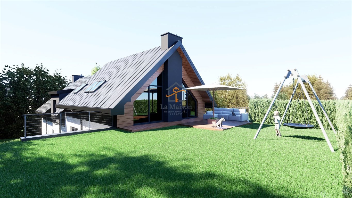 Nowoczesny dom 151 m² z garażem, cisza i natura Węgrzce  151m2 Foto 1