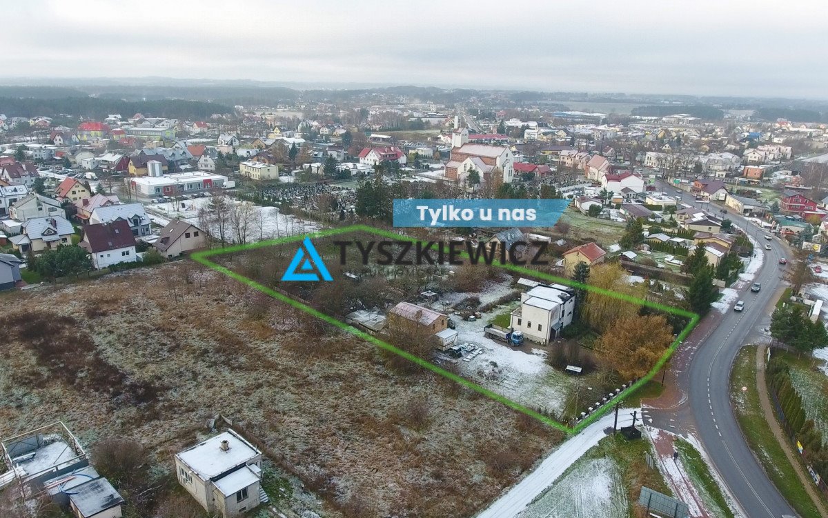 Działka przemysłowo-handlowa na sprzedaż Chwaszczyno, Oliwska  6 800m2 Foto 1