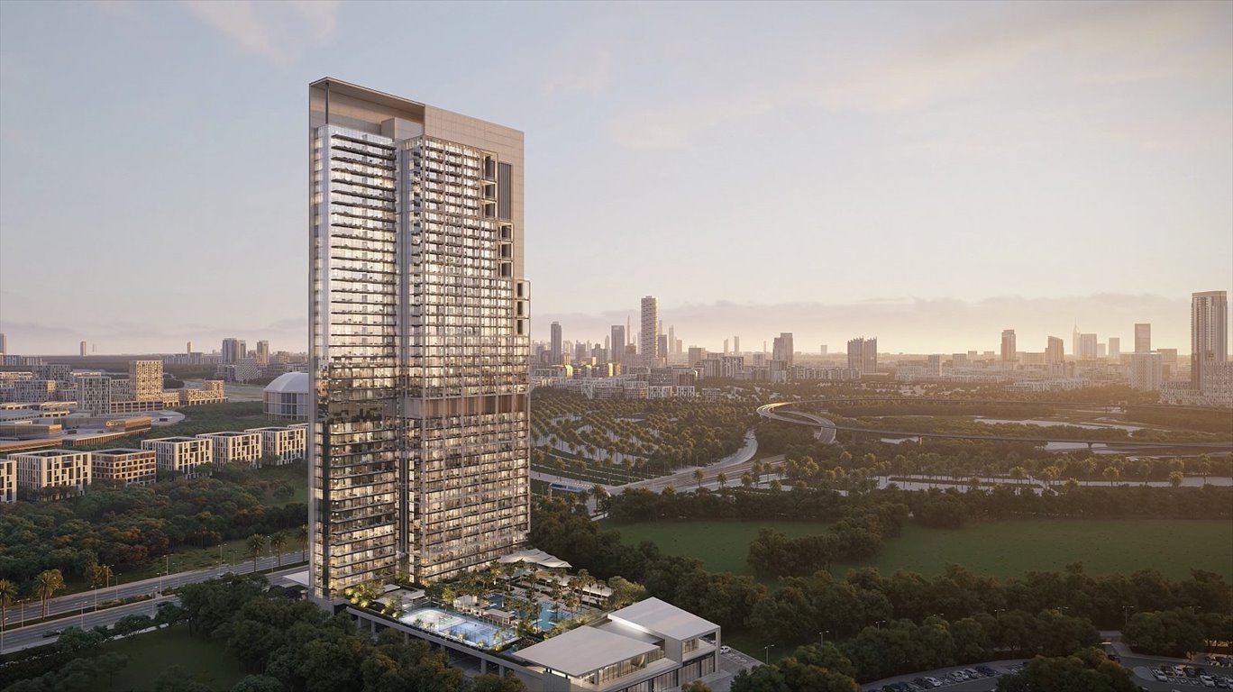 Luksusowy apartament z prywatnym basenem w Dubai Motor City Zjednoczone Emiraty Arabskie, Dubai Motor City, Motor City, Dubai Motor City, Dubaj  79m2 Foto 1