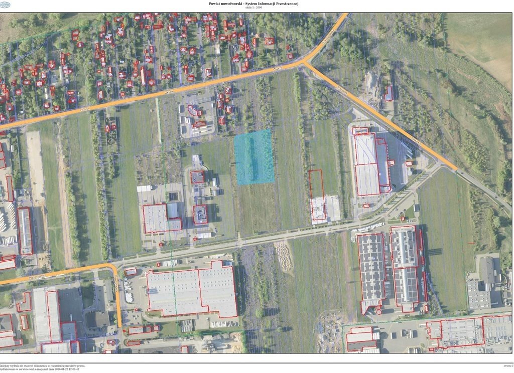 Działka na sprzedaż 8 778 m2 w Nowym Dworze Mazowieckim Nowy Dwór Mazowiecki  8 778m2 Foto 1