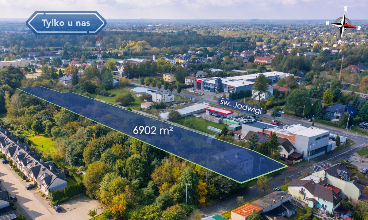 Działka inwestycyjna na sprzedaż Częstochowa, Parkitka, Biskupa Teodora Kubiny  6 902m2 Foto 1