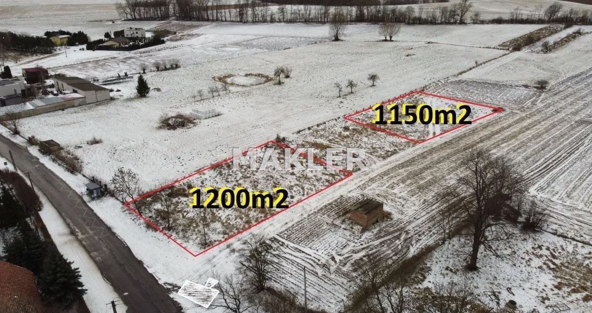 Działka budowlana na sprzedaż Krążkowo  1 150m2 Foto 2