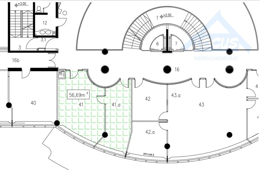 Lokal użytkowy na wynajem Warszawa, Mokotów  58m2 Foto 1