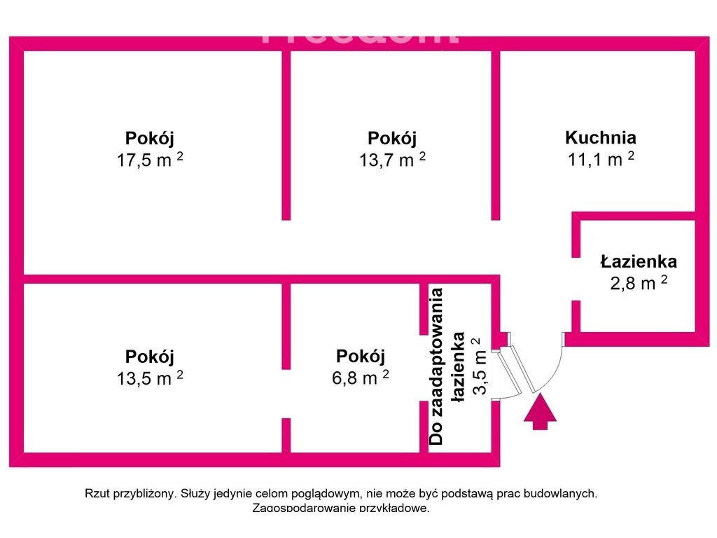 Dom na sprzedaż Kraków, Tadeusza Hollendra  70m2 Foto 5