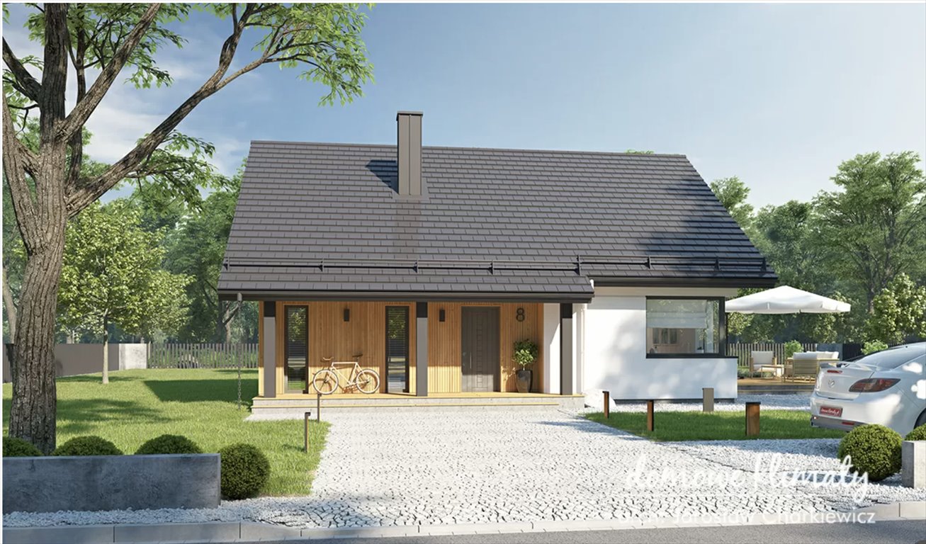 Działka z rozpoczętą budową domu i lasem w Sąsiecznie Sąsieczno, Miszek, Adama Mickiewicza  690m2 Foto 1