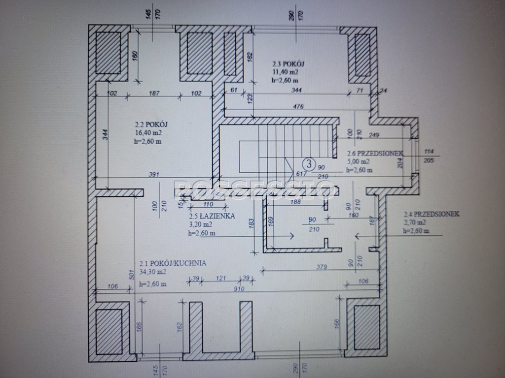 Mieszkanie trzypokojowe na sprzedaż Strzegom  77m2 Foto 20