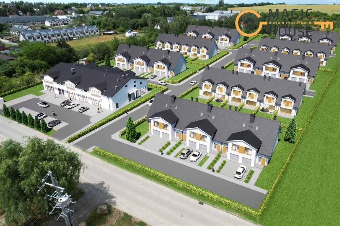 Nowoczesny dom z garażem, 3 sypialnie, strych, Pruszcz Gdański Juszkowo, Sportowa  130m2 Foto 1