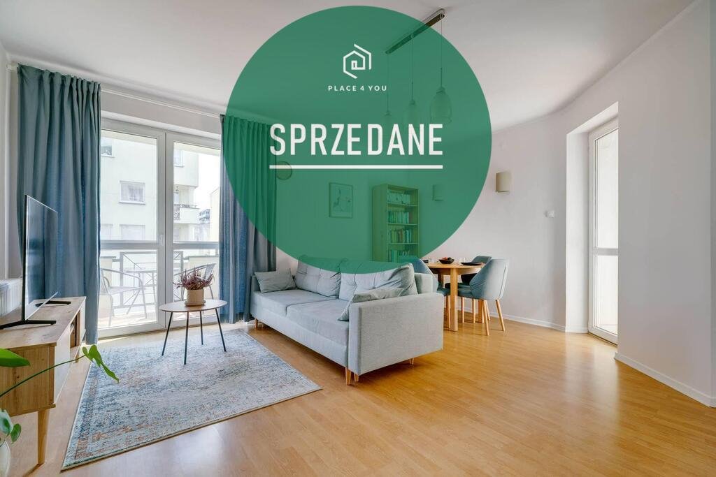 Przestronne 2 pokoje z balkonami i komórką w Ochocie Warszawa, Ochota, Racławicka  52m2 Foto 1