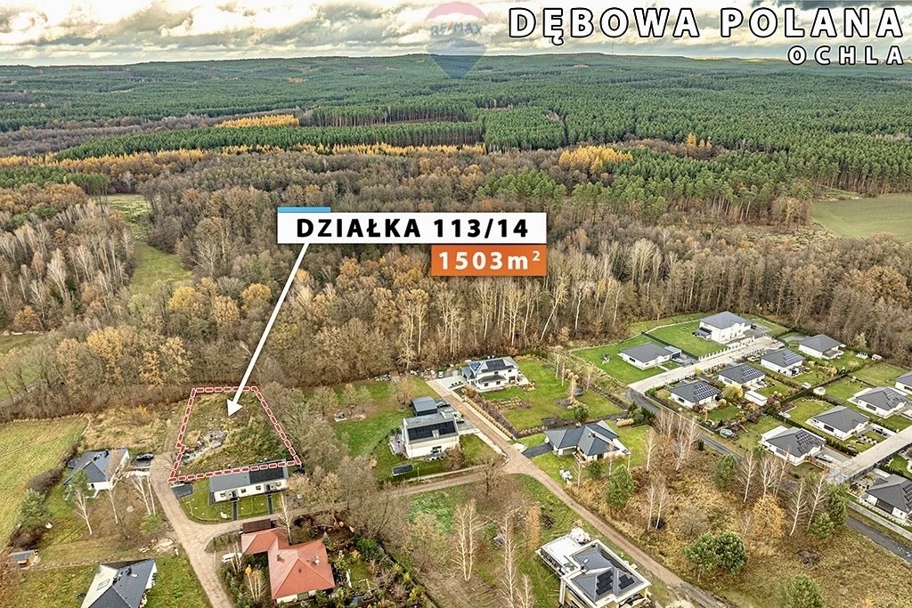 Działka budowlana na sprzedaż Zielona Góra, Ochla, Ochla-Dębowa Polana  1 503m2 Foto 10