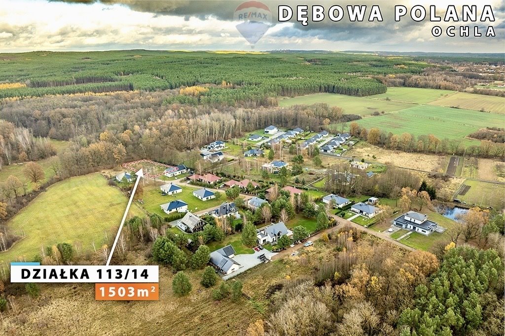 Działka budowlana na sprzedaż Zielona Góra, Ochla, Ochla-Dębowa Polana  1 503m2 Foto 6