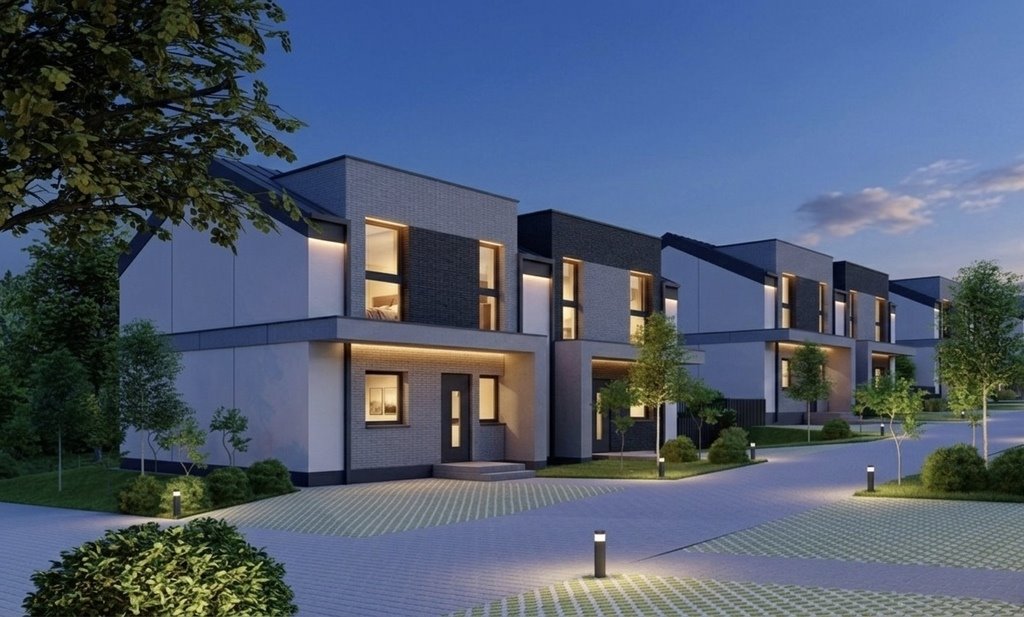 Nowoczesny dom 78,68 m² z ogrodem, 5 pokoi, blisko centrum Rzeszów, Dębicka  79m2 Foto 1