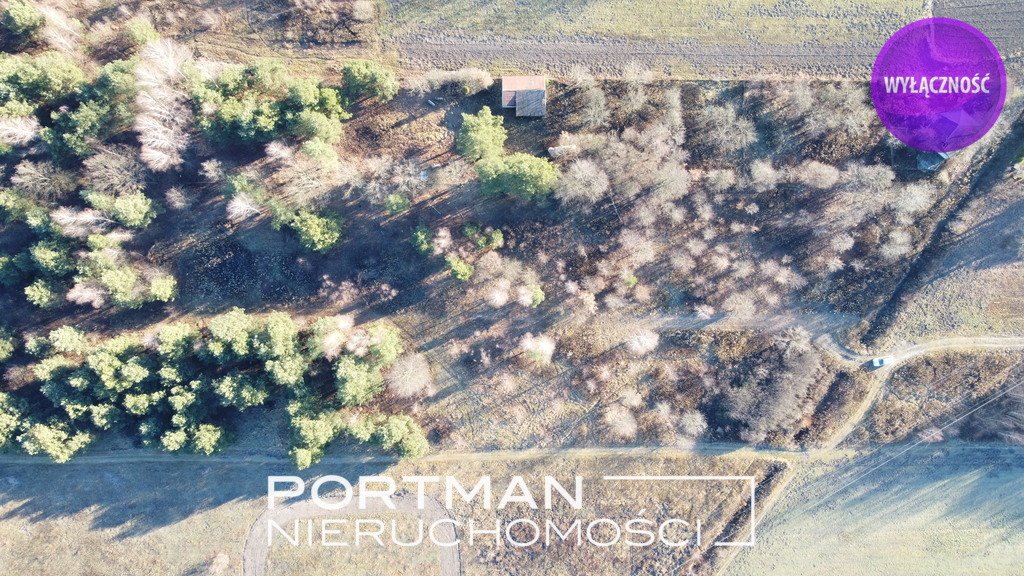 Działka 1469 m² z warunkami zabudowy, cisza i natura Izabela  1 469m2 Foto 1