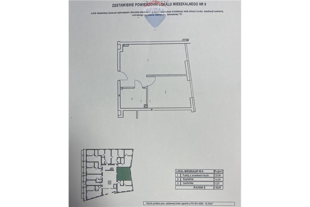 Mieszkanie dwupokojowe na sprzedaż Mielno  46m2 Foto 17