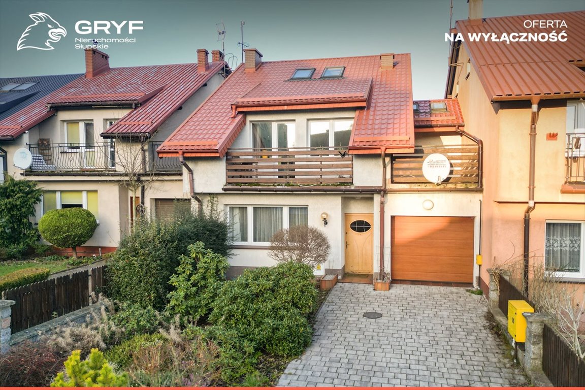 Przestronny dom 180 m² z ogrodem i kominkiem w Słupsku Słupsk, Zaborowskiej  180m2 Foto 1