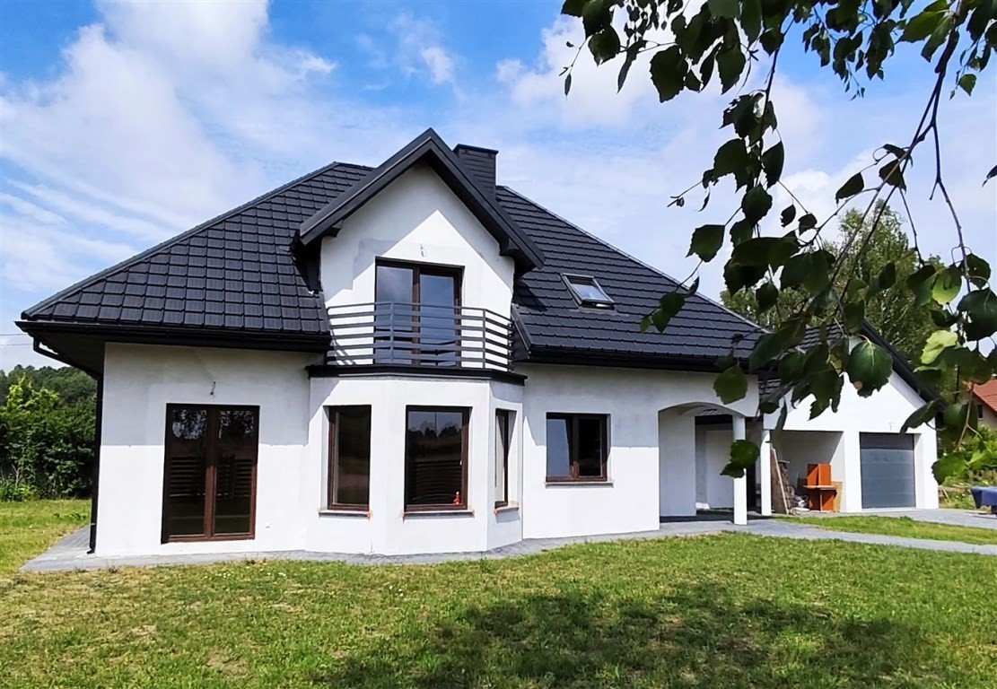 Nowoczesny dom z garażem i dużą działką 1223 m2 Sitkówka-Nowiny, Brzezińska  221m2 Foto 1