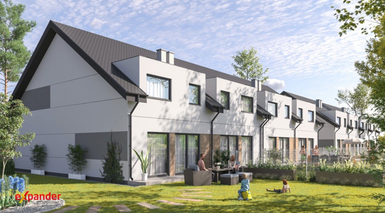 Nowoczesny dom 116 m² z ogrodem i garażem (Długołęka) Długołęka, Zachodnia  117m2 Foto 1