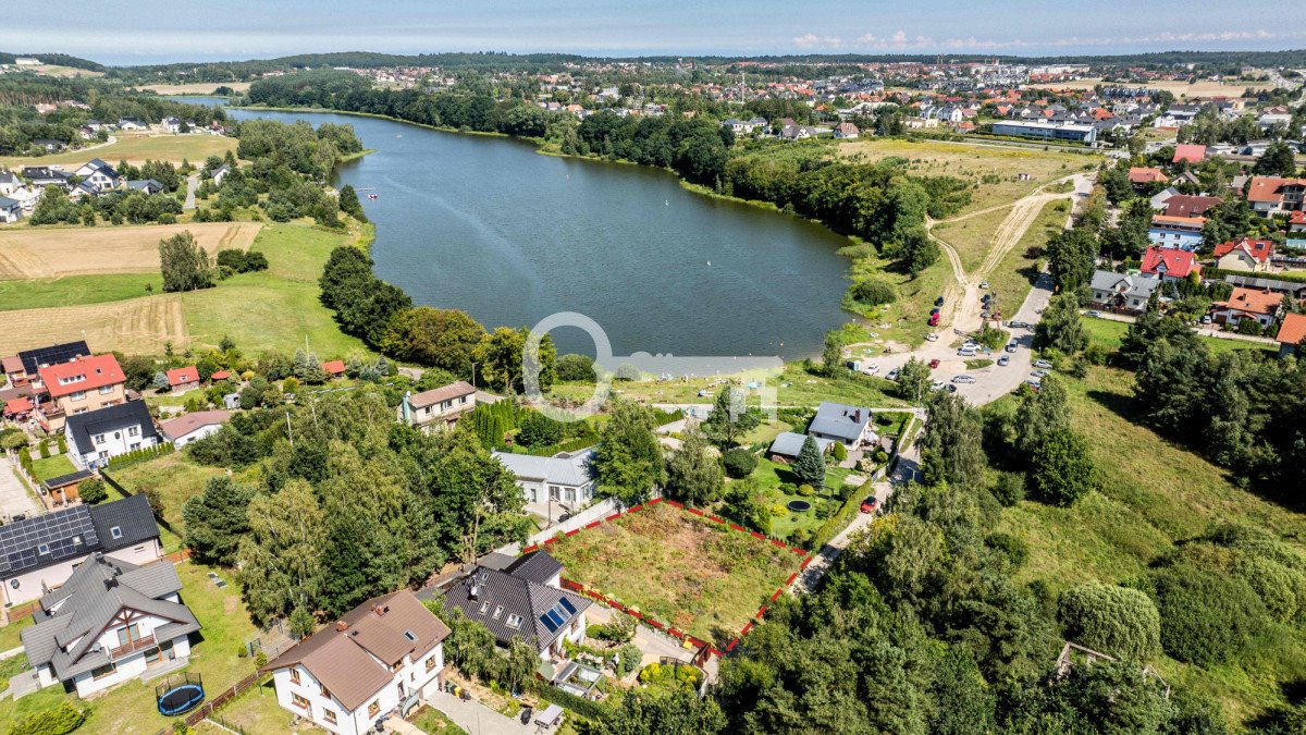 Przestronna działka pod dom i biuro 50m od jeziora Chwaszczyno, Sobiesława I  866m2 Foto 1