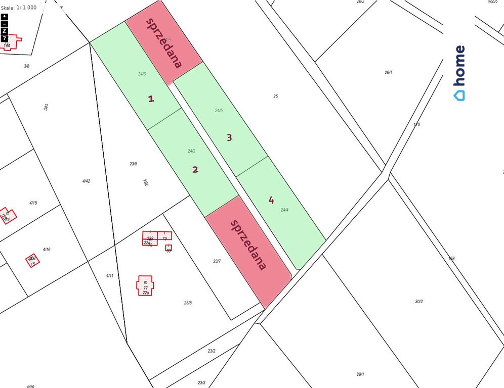 Działka budowlana na sprzedaż Kopanino  2 996m2 Foto 6