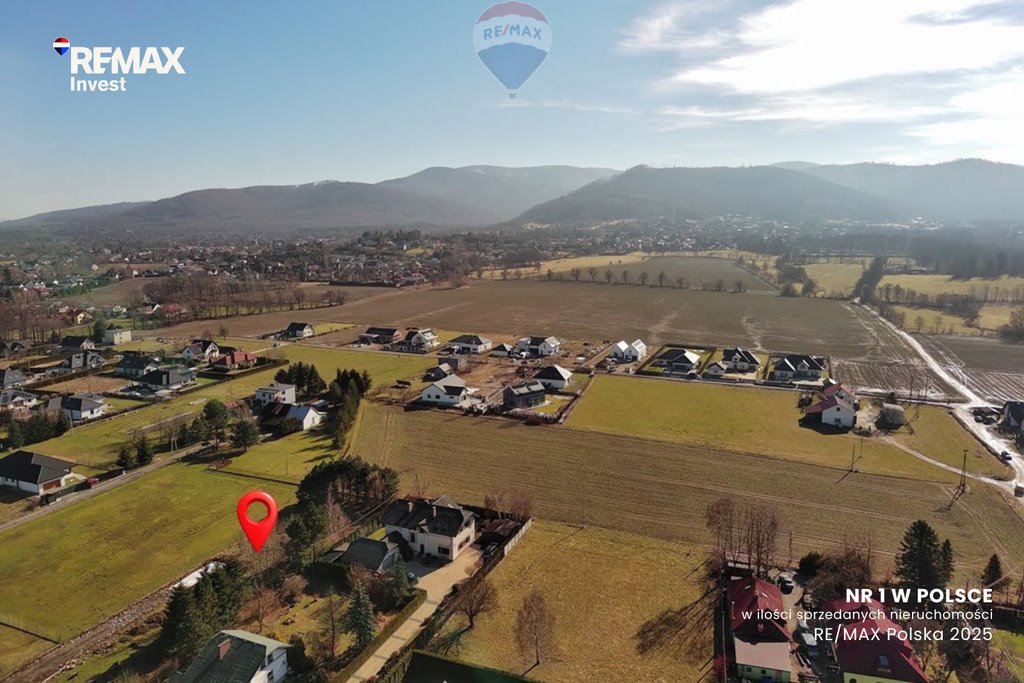 Działka budowlana z widokiem na góry, szybki dojazd Jaworze  1 000m2 Foto 1