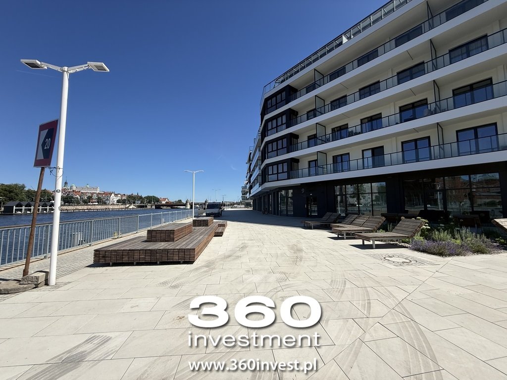 Sprzedam nowoczesny apartament z tarasem 30 m² nad mariną Szczecin, Centrum, Zielonego Mostu  68m2 Foto 1