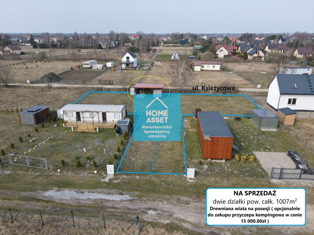 Polecam dwie działki 1007 m² z WZ, 3 km od plaży w Karwi Sławoszynko  1 007m2 Foto 1