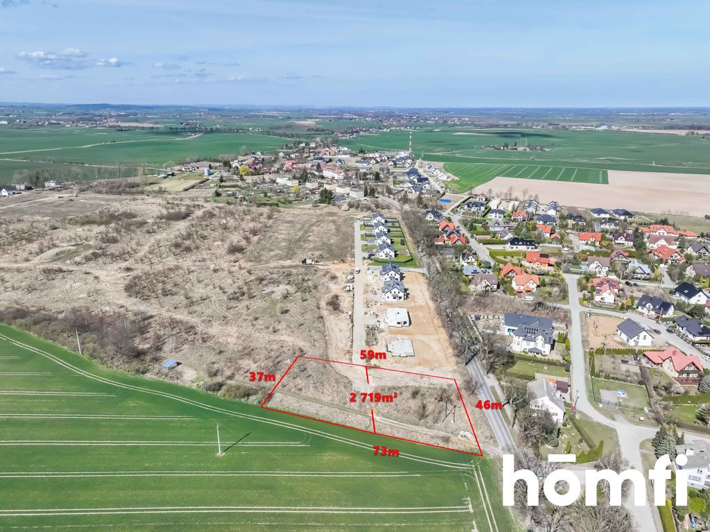 Działka budowlana na sprzedaż Dąbrówka Tczewska  2 719m2 Foto 1