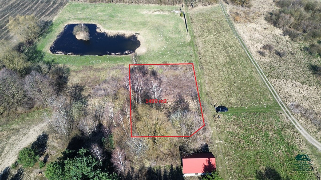 Działka rolna 1490 m² z mediami i blisko natury Podole  1 490m2 Foto 1
