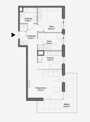 Mieszkanie trzypokojowe na sprzedaż Warszawa, Włochy, Raków, Fajansowa  58m2 Foto 1