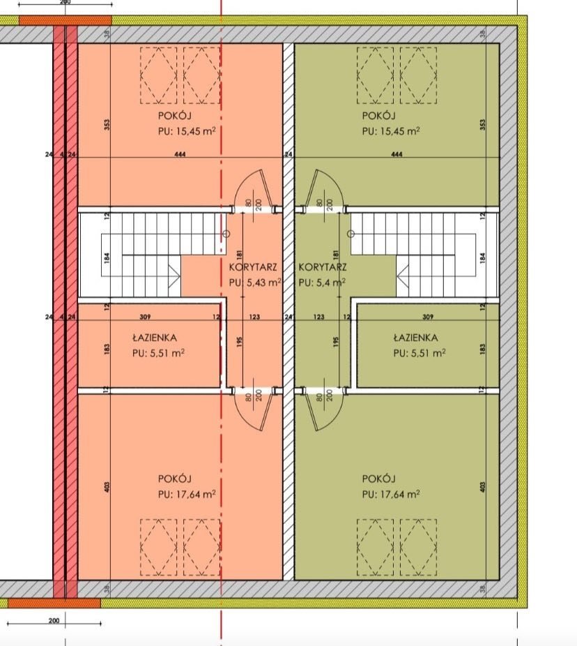 Nowoczesny dom szeregowy 88,5 m2 z garażem i widokiem na las Zapolice  89m2 Foto 1