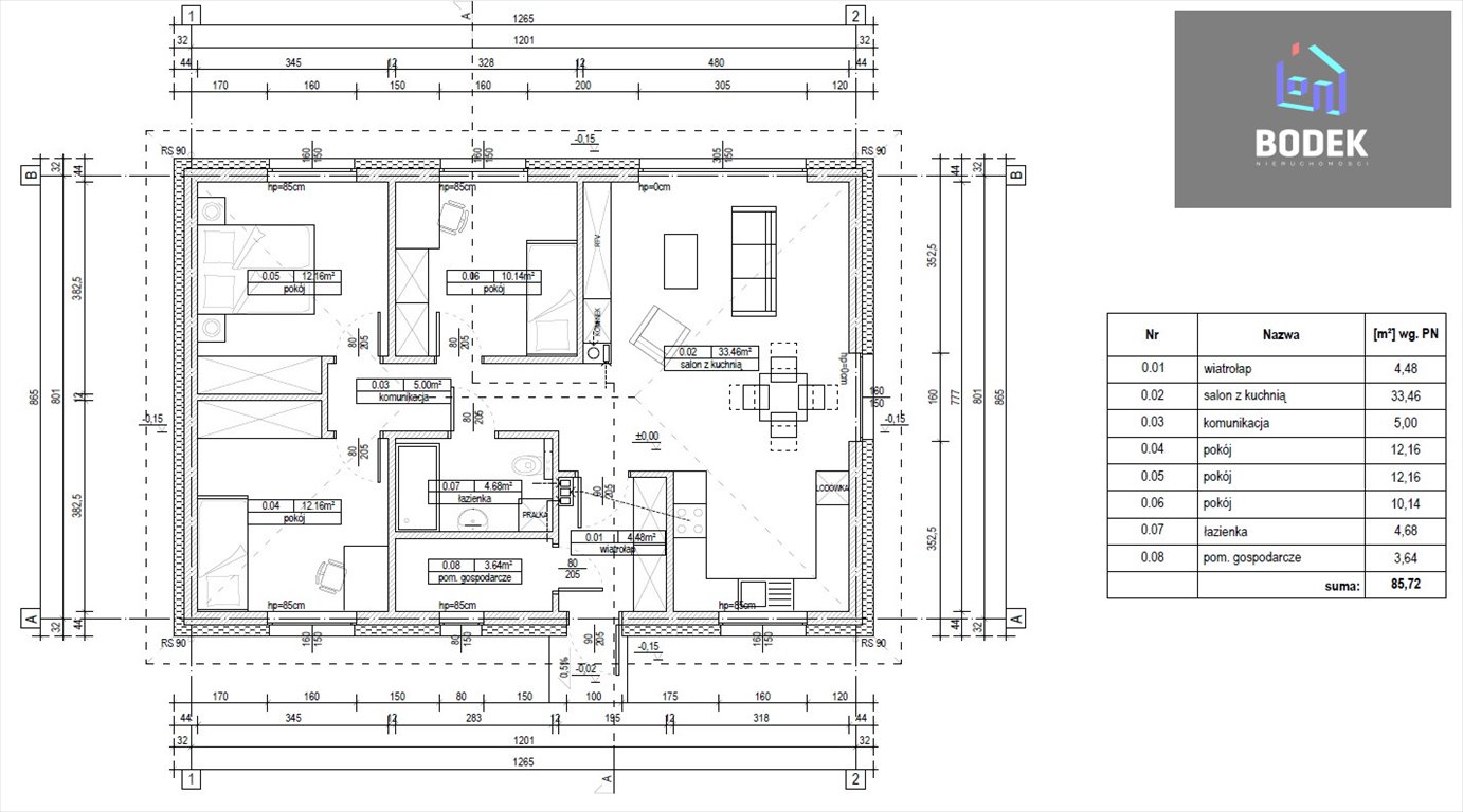 Dom na sprzedaż Oleśniczka, Oleśniczka, Oleśniczka 2b  86m2 Foto 7