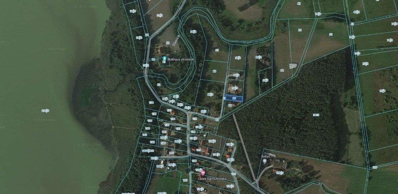 Działka rolna 800 m² w Sasku Wielkim – cisza i widoki Sasek Wielki  800m2 Foto 1