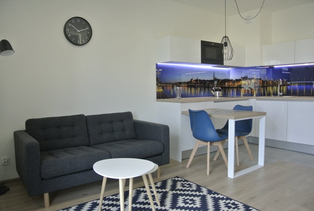 Nowoczesny 28 m² apartament z balkonem w NOVA II Szczecin, Nowe Miasto, Gabriela Narutowicza  28m2 Foto 1
