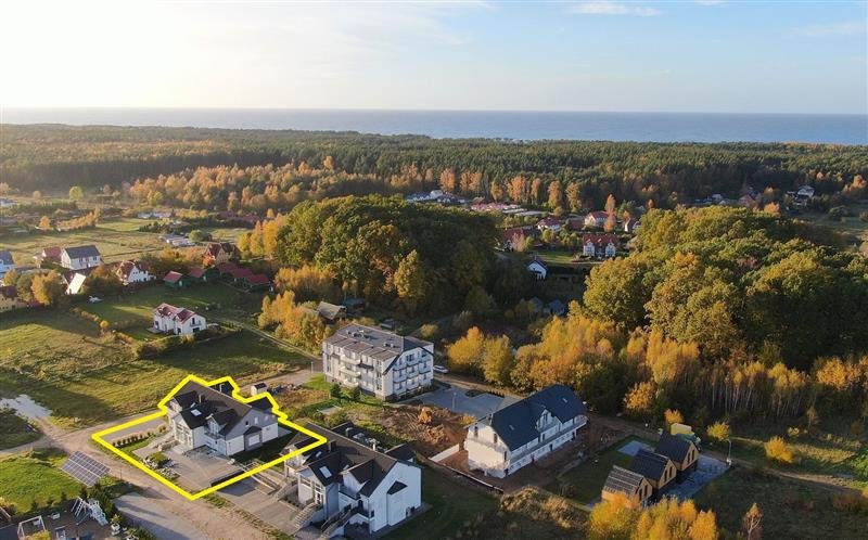 Nowoczesny apartament 38,48 m2 z tarasem blisko morza Rusinowo, Marynarska  38m2 Foto 1