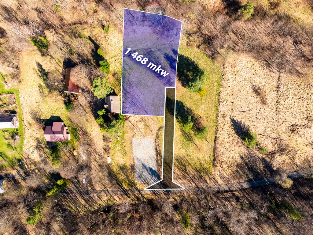 Działka budowlana na sprzedaż Stróża, Tyrpułowo  1 468m2 Foto 1