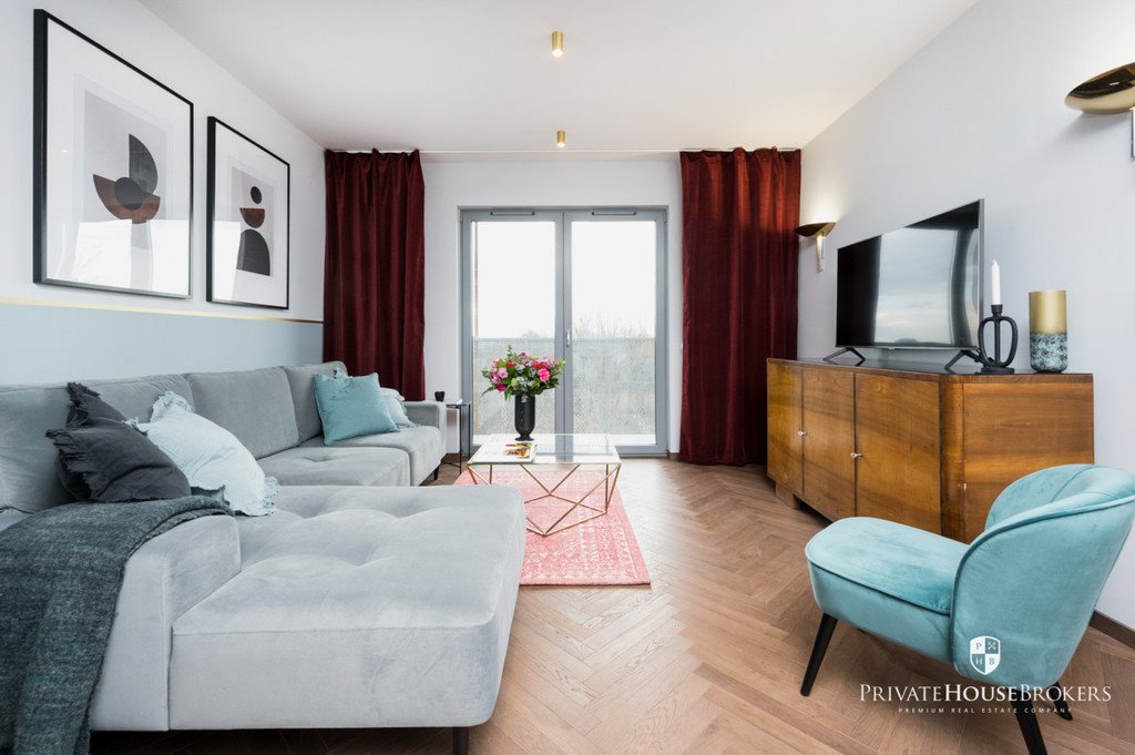 Na sprzedaż stylowe 2-pokojowe mieszkanie z balkonem w centrum Krakowa Kraków, Śródmieście, bp. Jana Prandoty  47m2 Foto 1