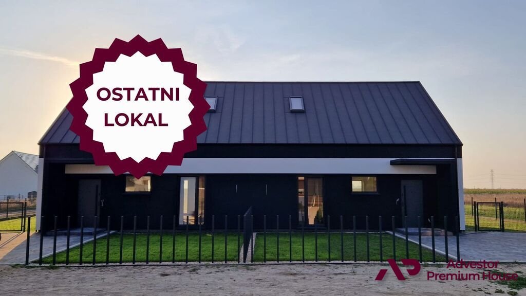 Nowoczesny dom z ogródkiem w Zbrudzewie – ostatni etap! Zbrudzewo  67m2 Foto 1