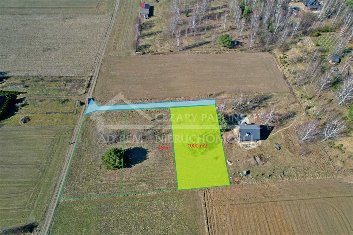 Działka 1000 m² z mediami, lasy i szlaki turystyczne Kębło, Kębło, Kazimierz Dolny  1 000m2 Foto 1