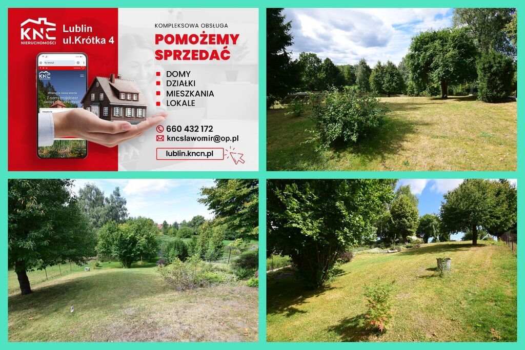 Działka 1262 m² z mediami i możliwością budowy domu Lublin, Dziesiąta  1 262m2 Foto 1