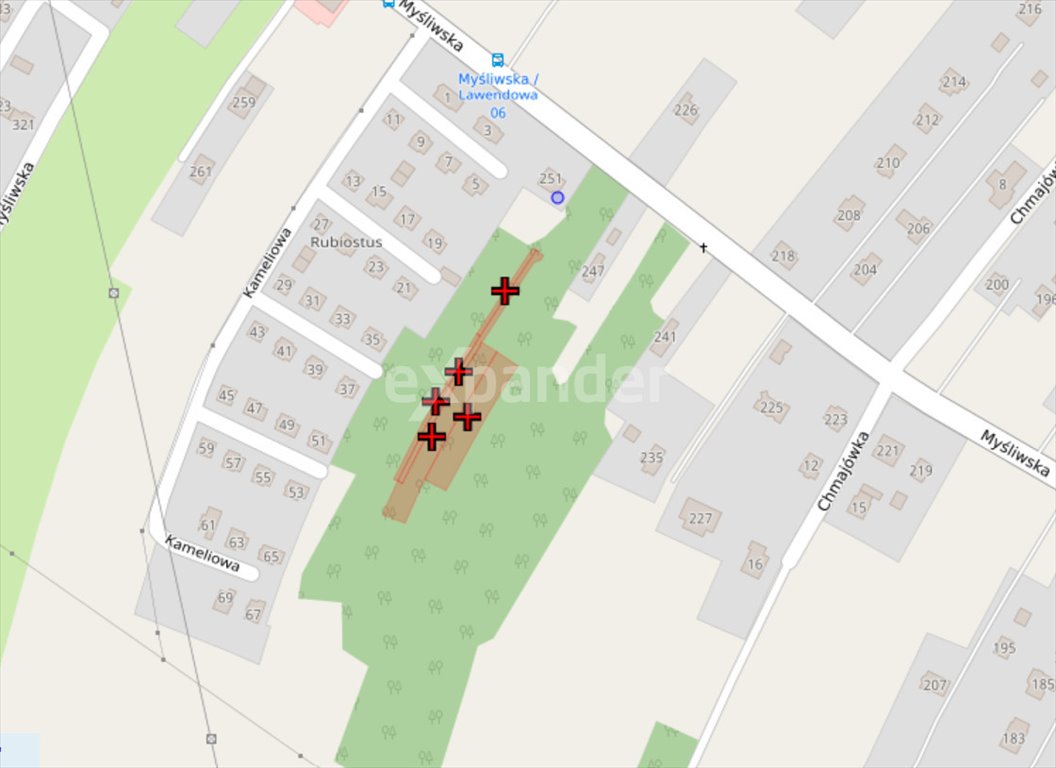 Działka pod zabudowę 0,3 ha, media, blisko centrum Rzeszów, Myśliwska  3 016m2 Foto 1