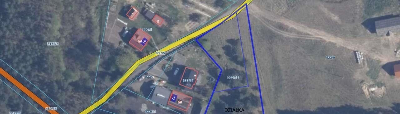 Działka budowlana na sprzedaż Krzyż  1 700m2 Foto 12