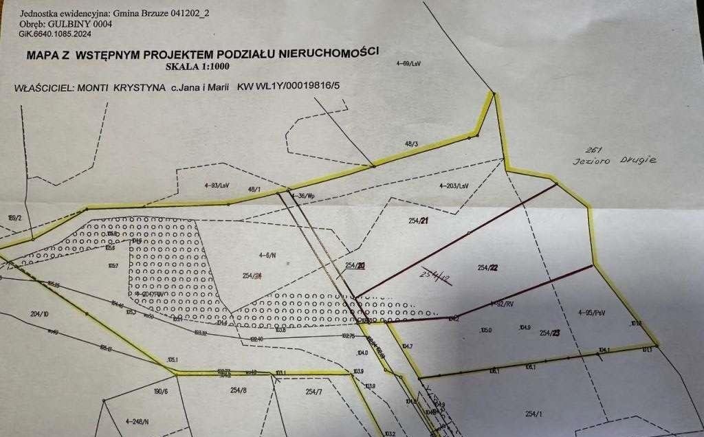 Działka rekreacyjna na sprzedaż Gulbiny  2 449m2 Foto 2