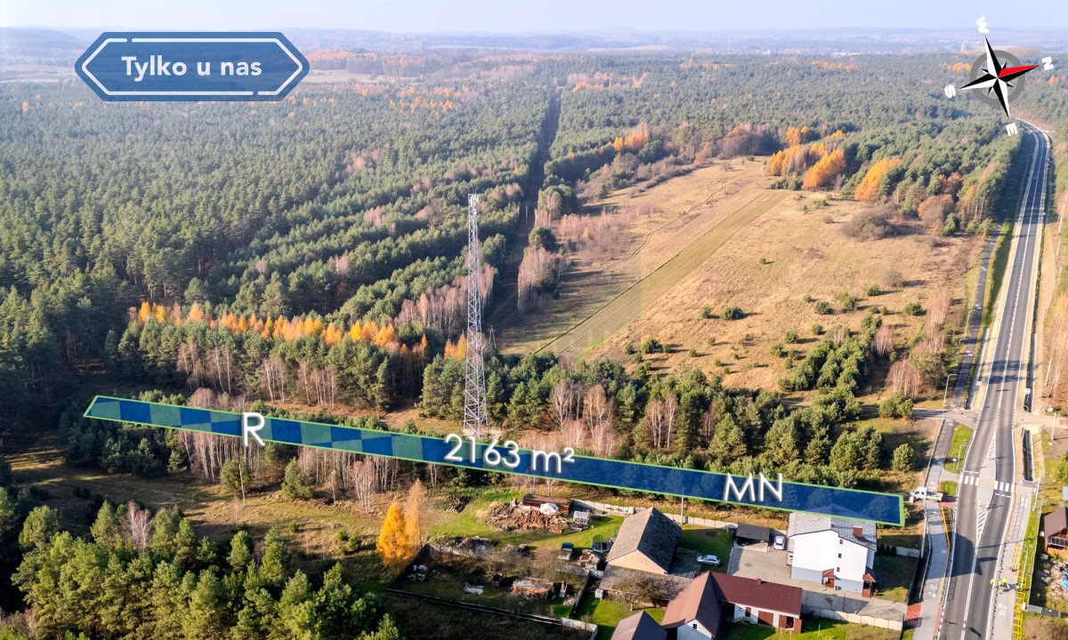 Działka budowlana na sprzedaż Apolonka  2 163m2 Foto 4