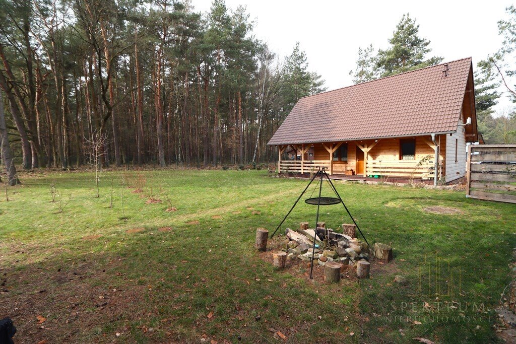 Urokliwy dom z tarasem i lasem, 120 m2, ogród Szczedrzyk  120m2 Foto 1