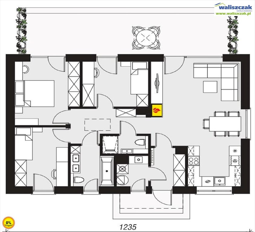 Dom na sprzedaż Piotrków Trybunalski  80m2 Foto 2