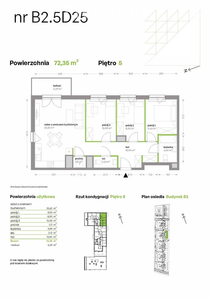 Mieszkanie czteropokojowe  na sprzedaż Warszawa, Bemowo, Szeligowska  72m2 Foto 2