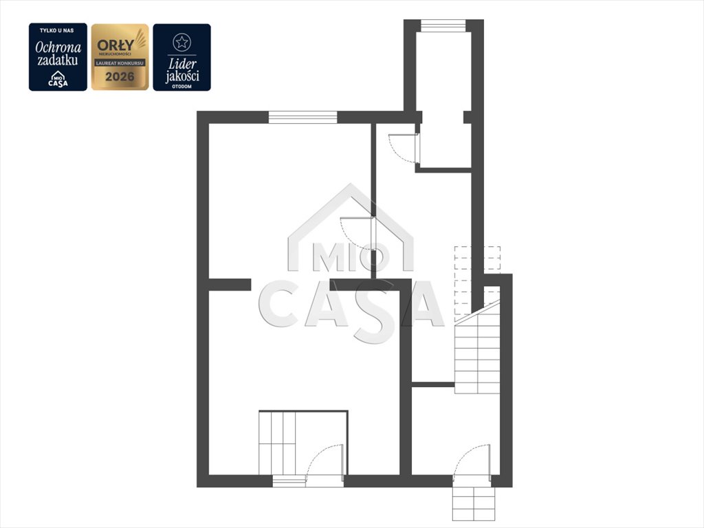 Na sprzedaż przestronne mieszkanie 51 m² w centrum Kartuz Kartuzy, Tadeusza Kościuszki  51m2 Foto 1