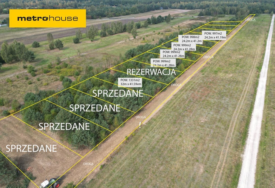 Działka inna na sprzedaż Augustówek, Prosta  1 036m2 Foto 1