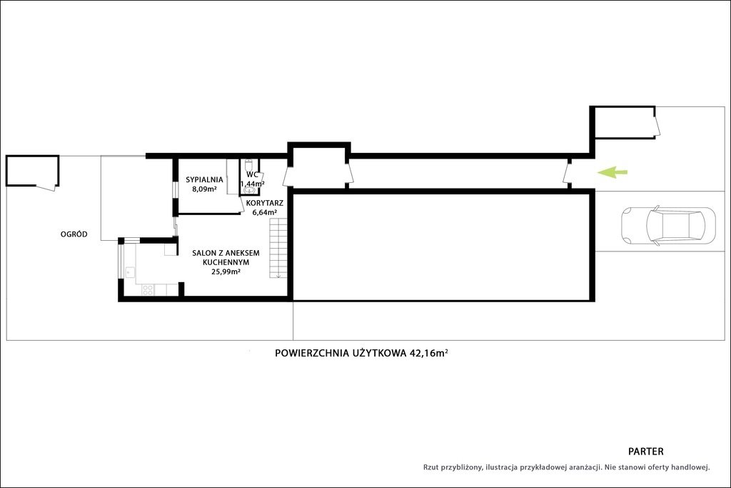 Dom na sprzedaż Dąbrówka, Oliwna  76m2 Foto 19